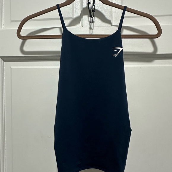 Gymshark Navy Tank Top Size Small NWOT - Picture 2 of 4
